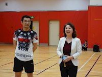 “羽球飞扬，羽你相约”——记星湾学校工会友谊赛