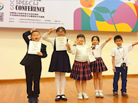 星湾娃亮相狮城地球村国际双语演讲比赛