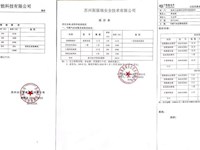 苏州工业园区星湾学校西校区可燃气体报警设备维护项目校内评价审议表