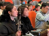 江苏省管乐协会专家莅临星湾学校管乐团招新仪式